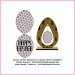 (image for) Easter Egg Quilt Block 1